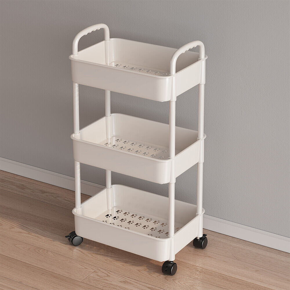 3 Tier Storage Trolley Cart