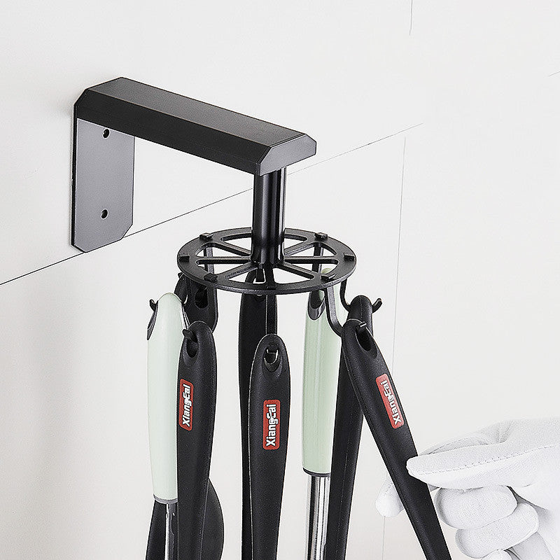 Aluminum Kitchen Rotating Hook Rack