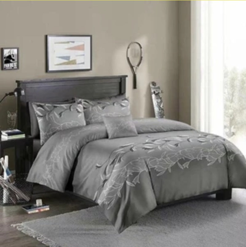 Three-piece Simple Printed Bedding Set