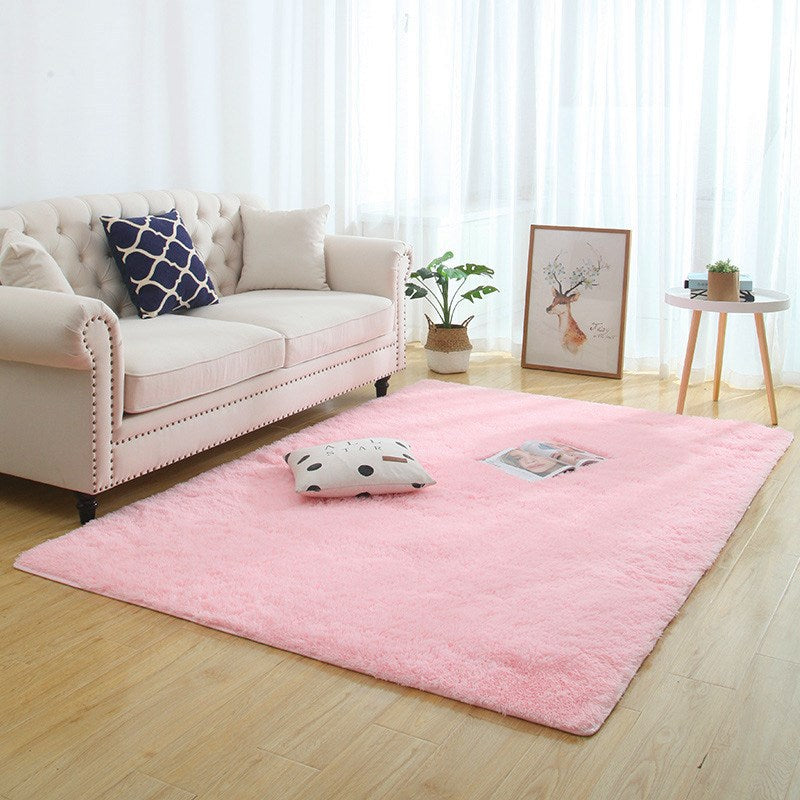Silky Fluffy Rug