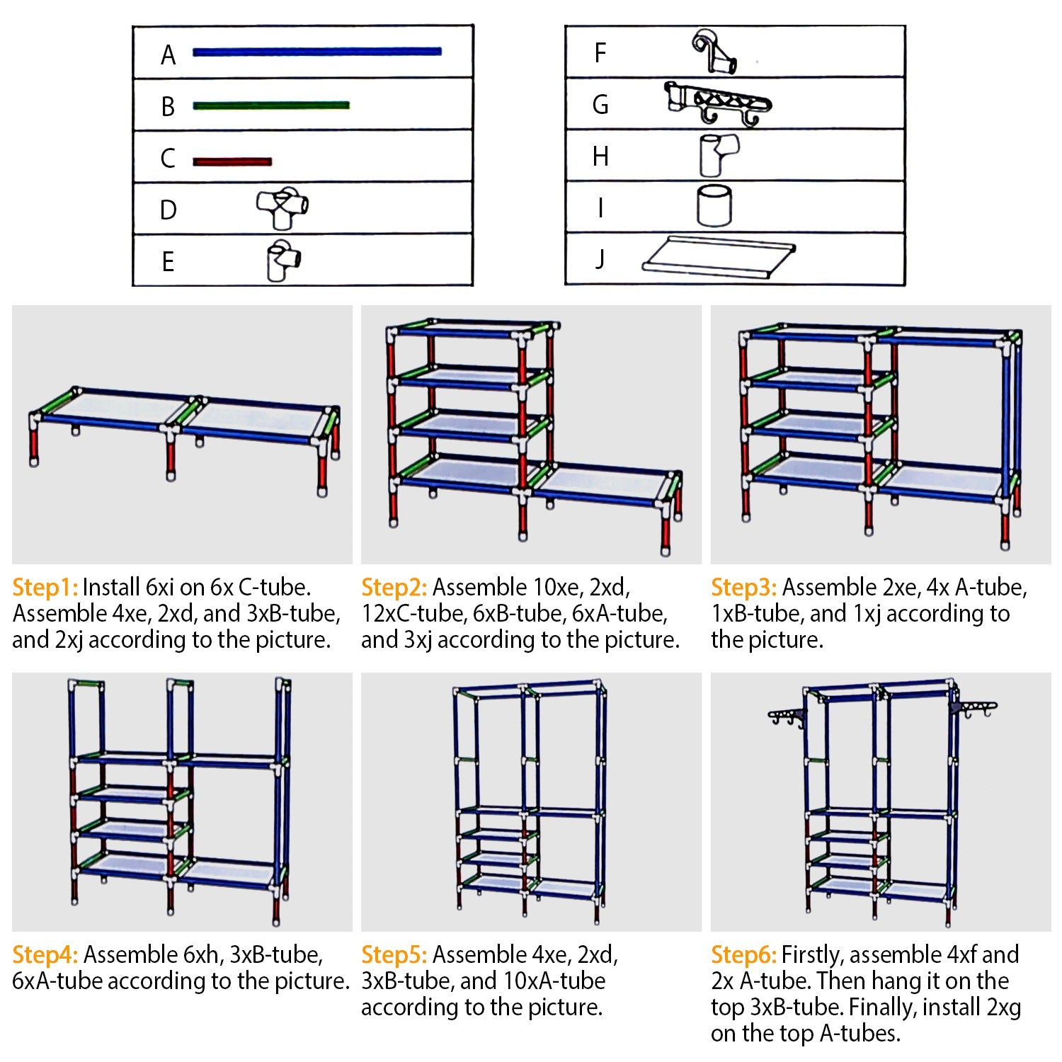 Metal Multifunctional Rack