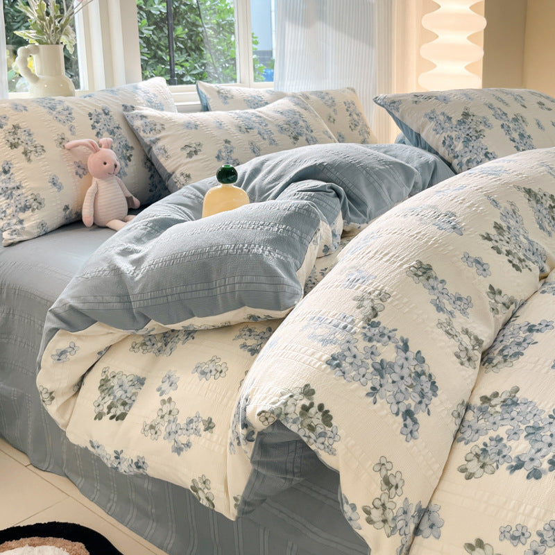 Cloud Yarn Cotton Four-piece Set