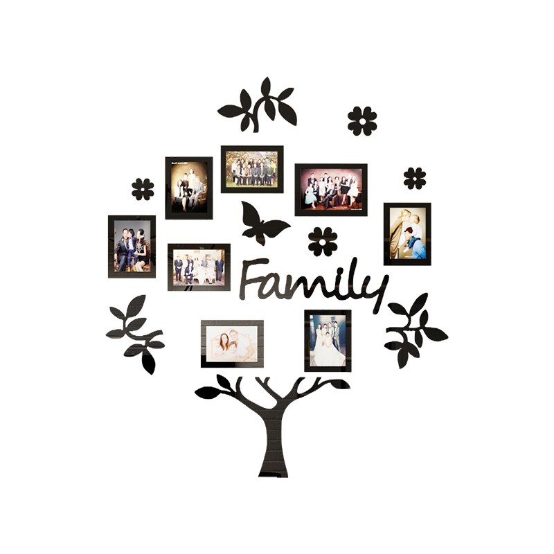 3D Tree Photo frame Wall Sticker