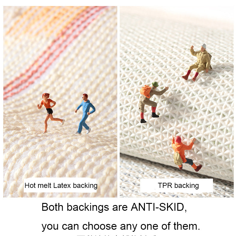 Microfiber fast drying bath mat