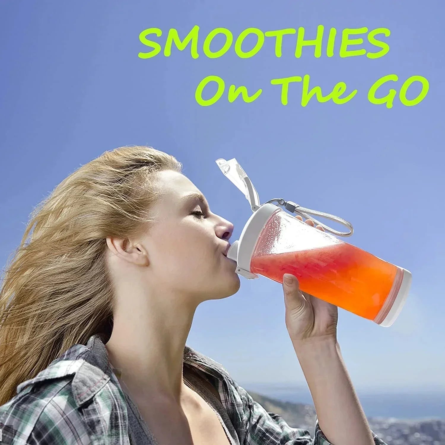 Portable Blender 600ml Rechargeable