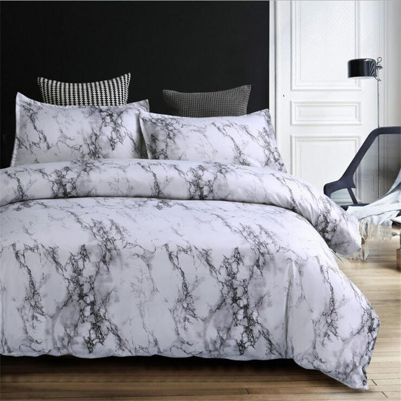 Home Textile Bedding four-piece Marble Style