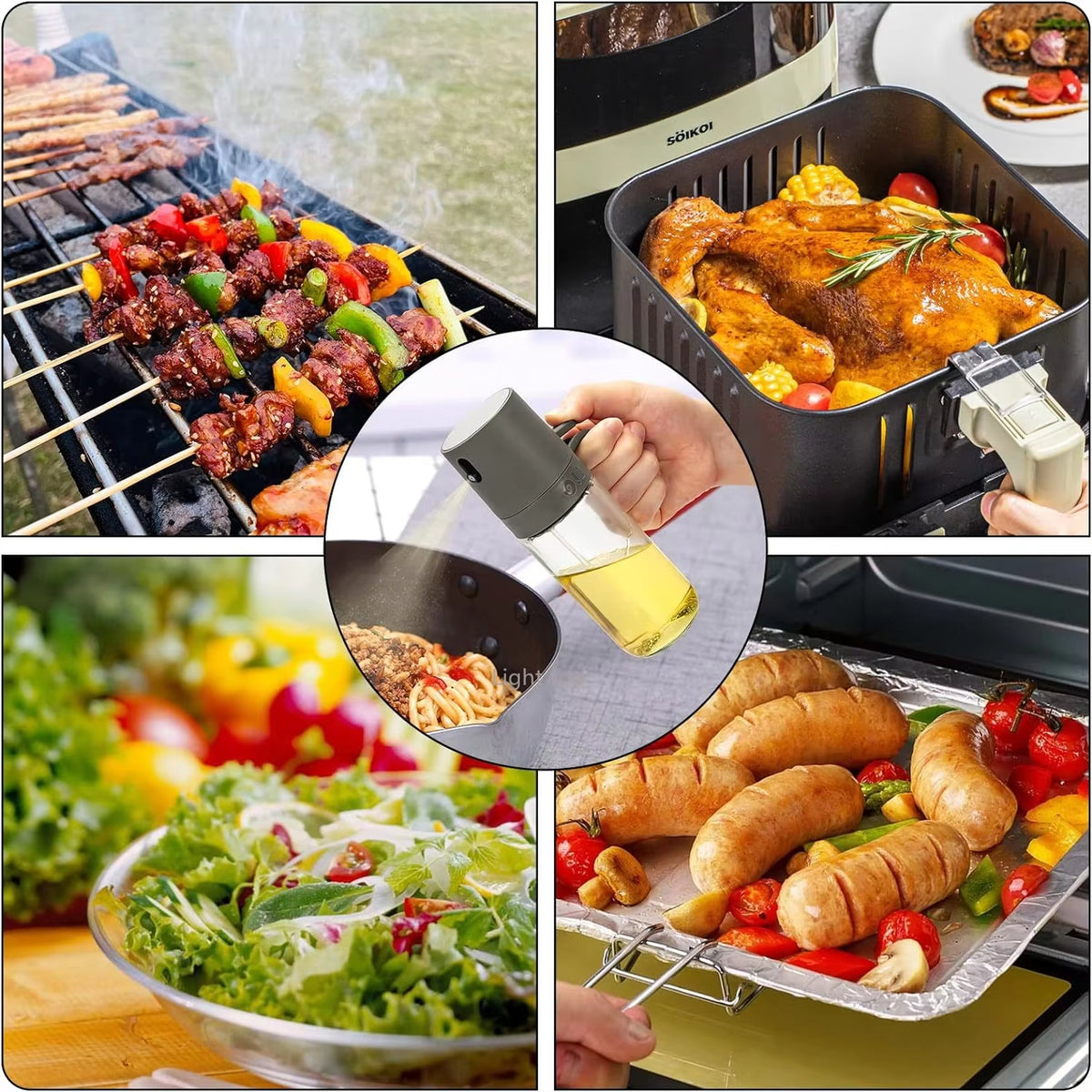 Glass Oil Spray Bottle