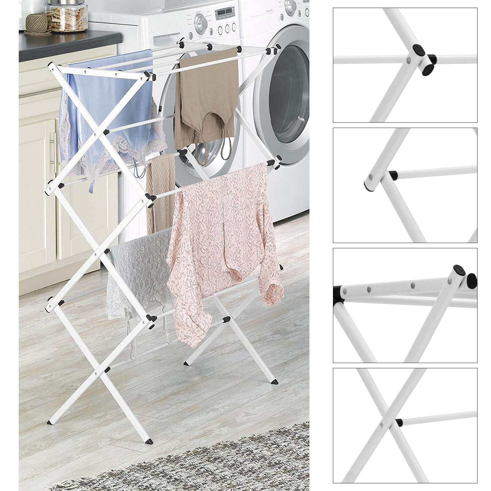 3 Tier Clothes Airer Dryer
