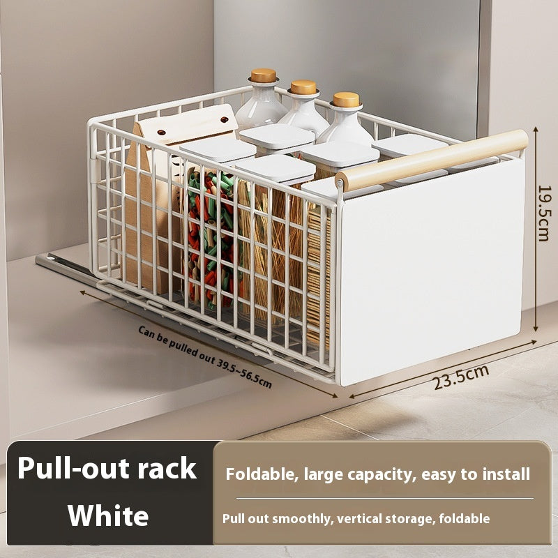Multifunctional Foldable Pull Storage Basket