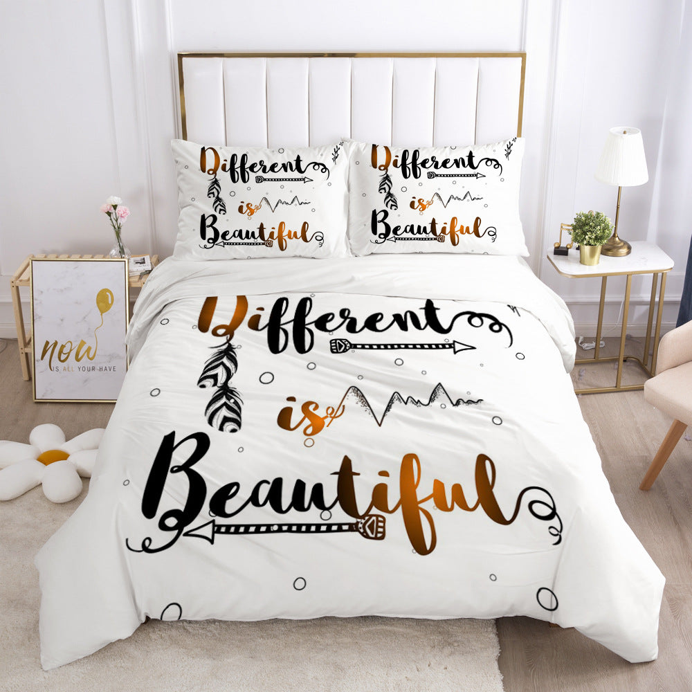 3D Digital Design Bedding Set