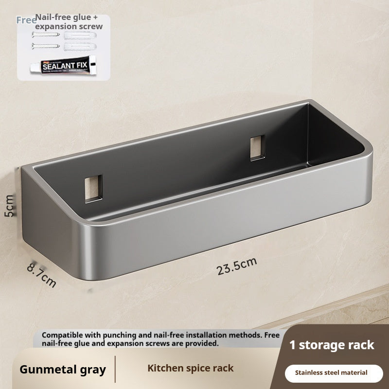 Seasoning Box Storage Rack Combination Suit