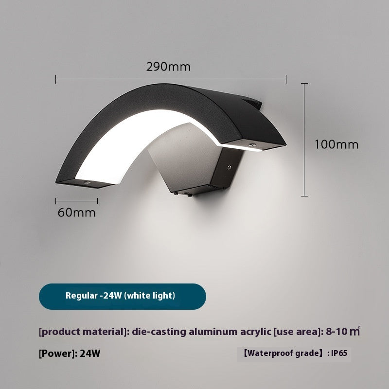 Outdoor Eaves Wall Lamp