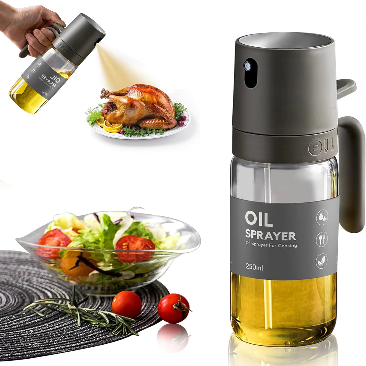 Glass Oil Spray Bottle