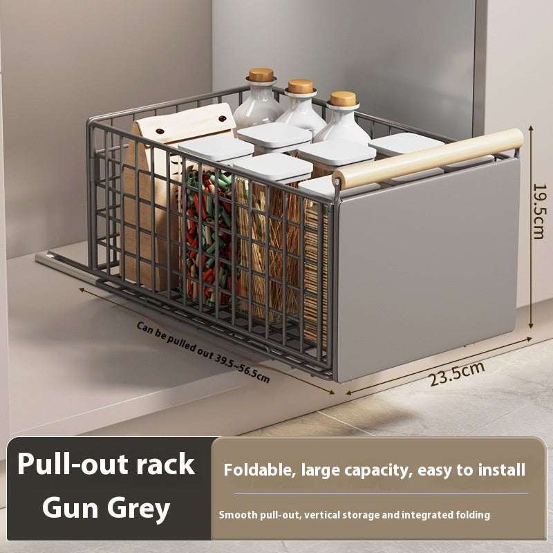 Multifunctional Foldable Pull Storage Basket